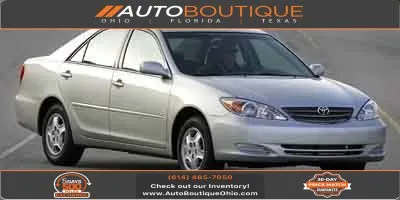 Black 2003 Toyota Camry LE for sale in Columbus, OH