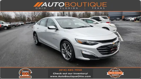 Silver 2022 Chevrolet Malibu LT for sale in Columbus, OH