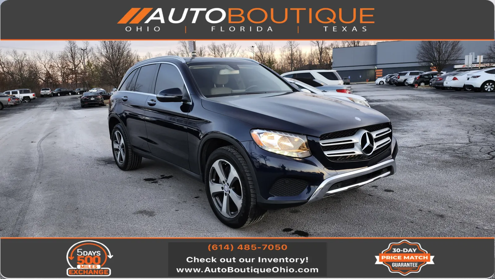 Gray 2017 Mercedes-Benz GLC 300 for sale in Columbus, OH