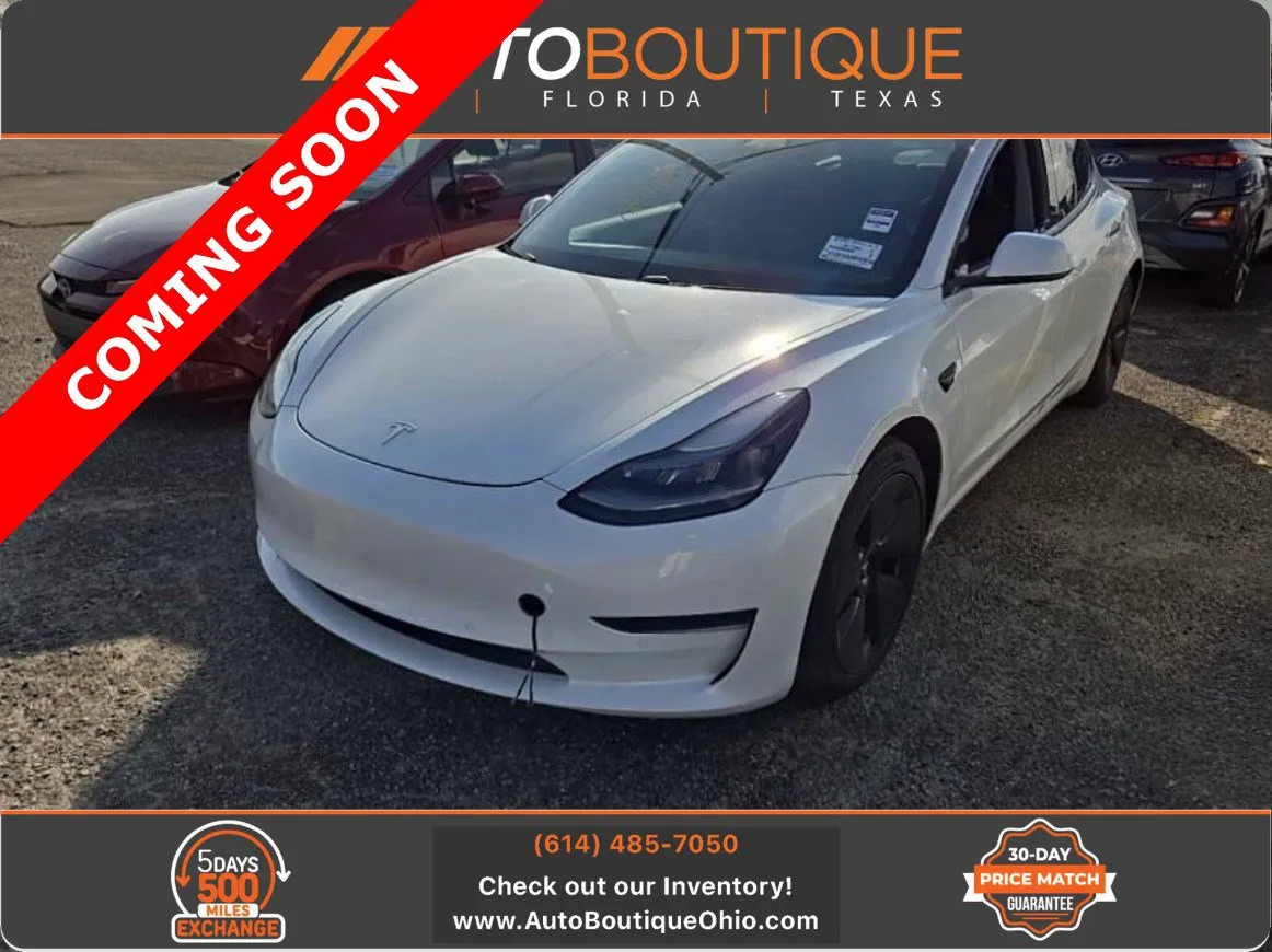 White 2021 Tesla Model 3 Standard Range Plus for sale in Columbus, OH