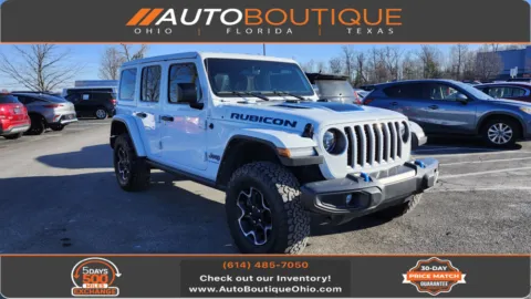 White 2023 Jeep Wrangler 4xe Rubicon for sale in Columbus, OH