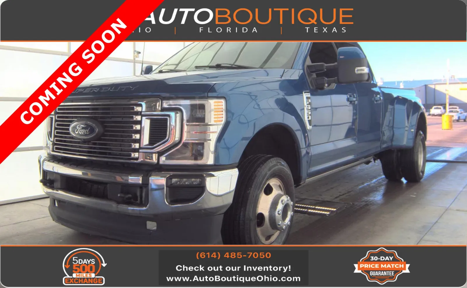 Blue 2022 Ford Super Duty F-350 DRW LARIAT for sale in Columbus, OH