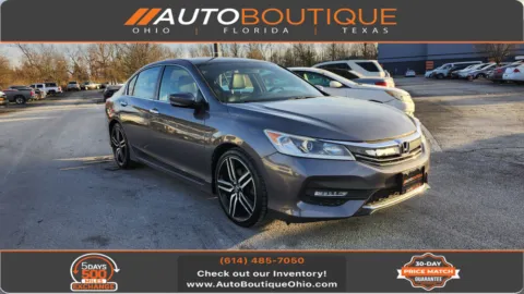 Brown 2017 Honda Accord Sedan Sport SE for sale in Columbus, OH