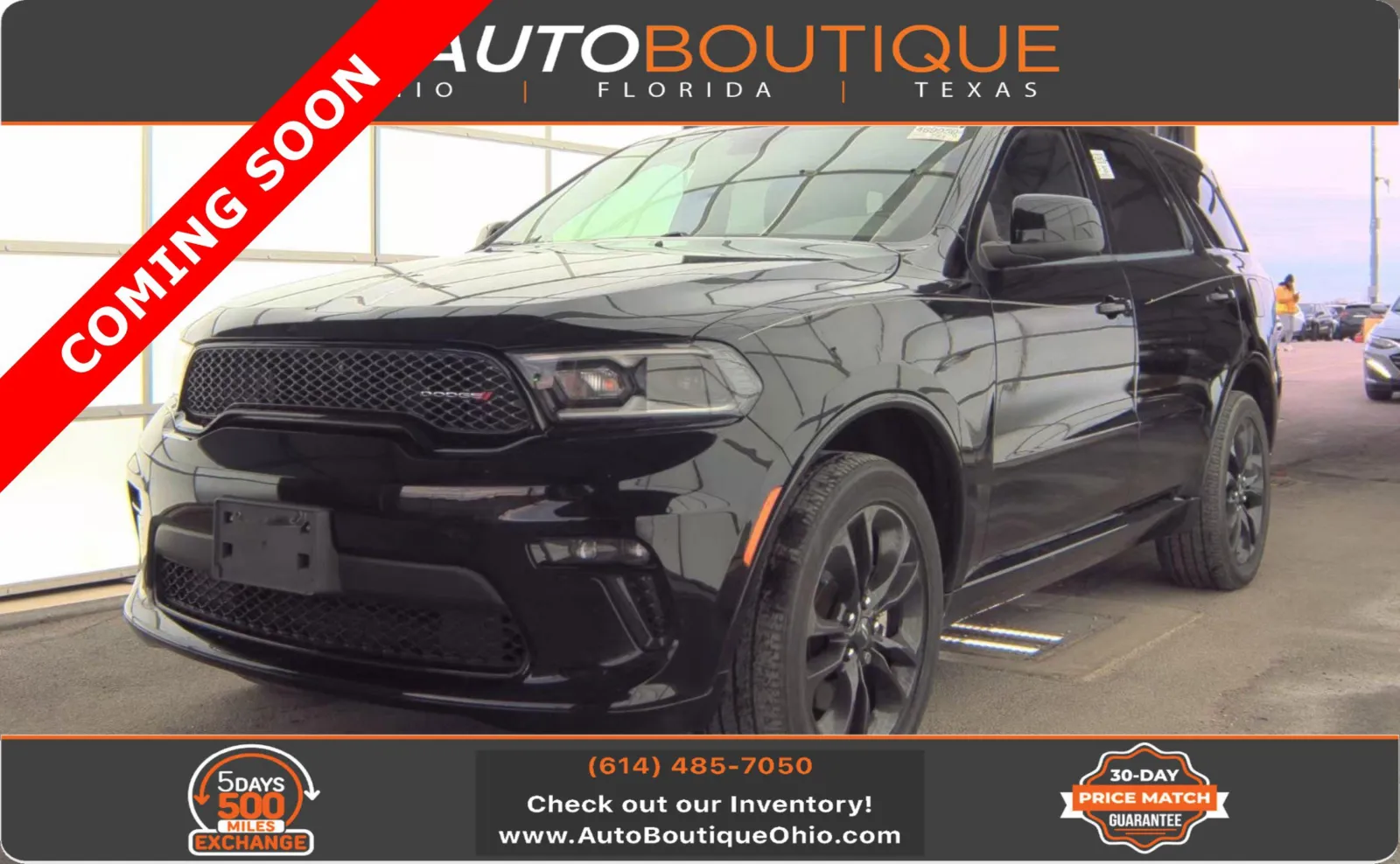 Black 2022 Dodge Durango SXT for sale in Columbus, OH