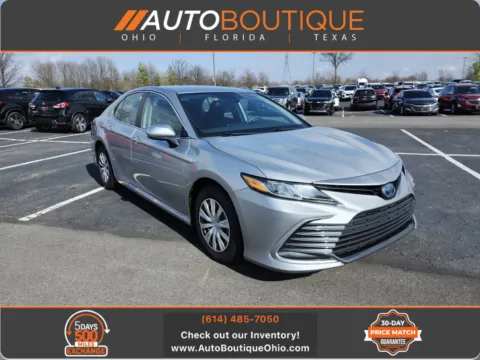 Silver 2021 Toyota Camry Hybrid LE for sale in Columbus, OH