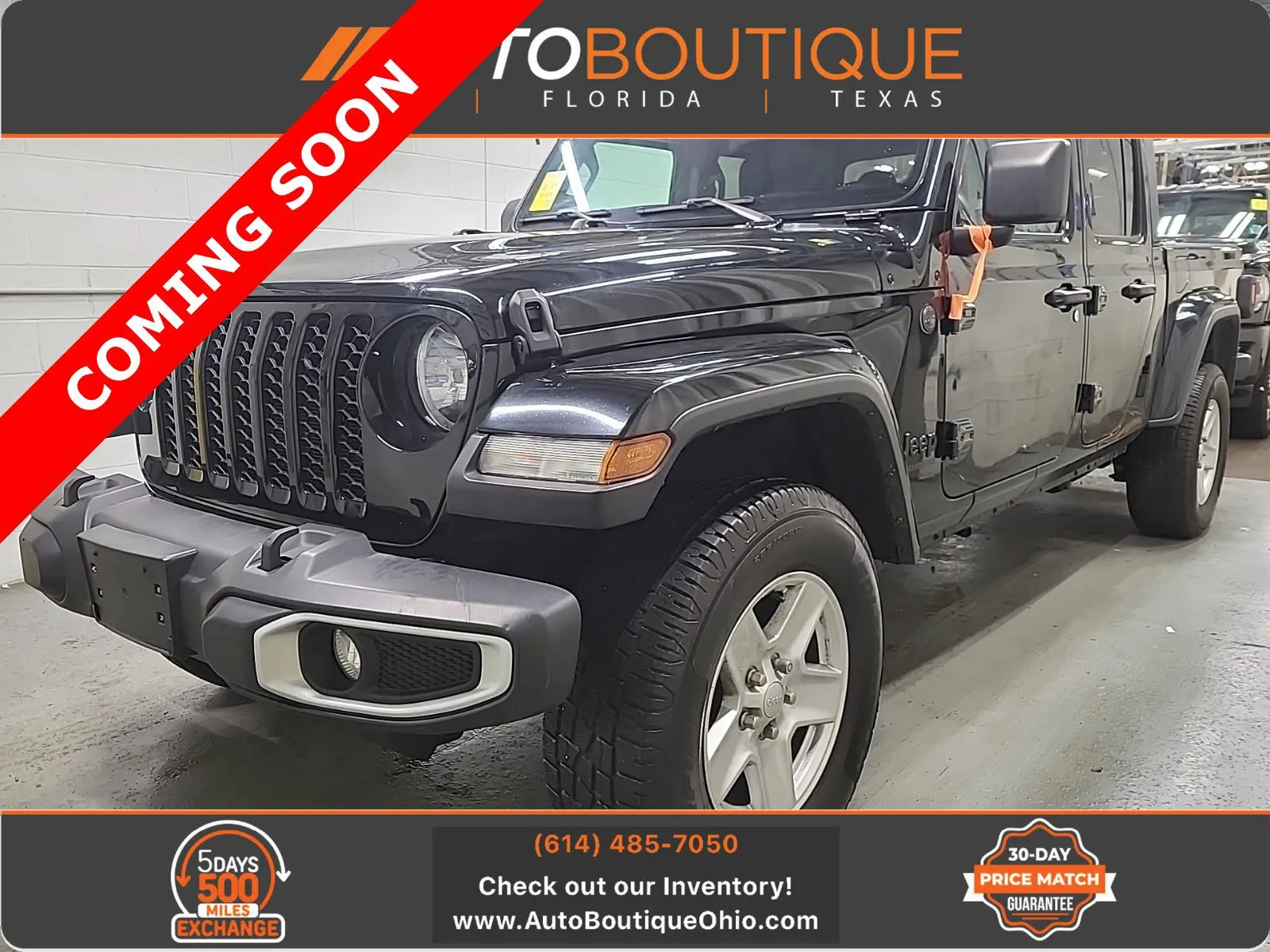 Black 2022 Jeep Gladiator Sport S for sale in Columbus, OH