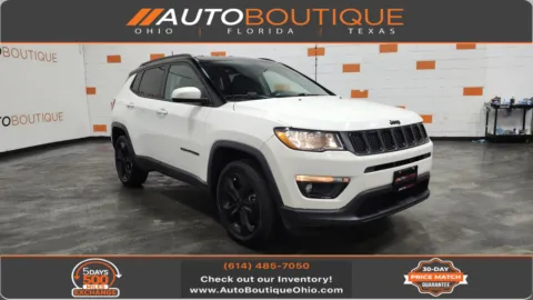 White 2021 Jeep Compass Altitude for sale in Columbus, OH