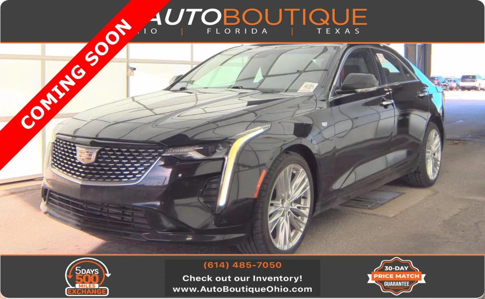 Black 2023 Cadillac CT4 Premium Luxury for sale in Columbus, OH