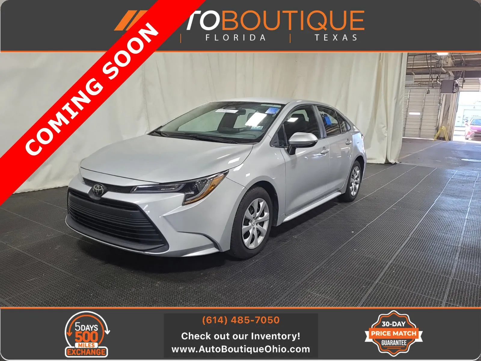 Silver 2024 Toyota Corolla LE for sale in Columbus, OH