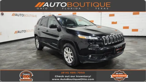 Black 2017 Jeep Cherokee Latitude for sale in Columbus, OH