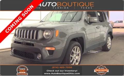 Gray 2021 Jeep Renegade Limited for sale in Columbus, OH