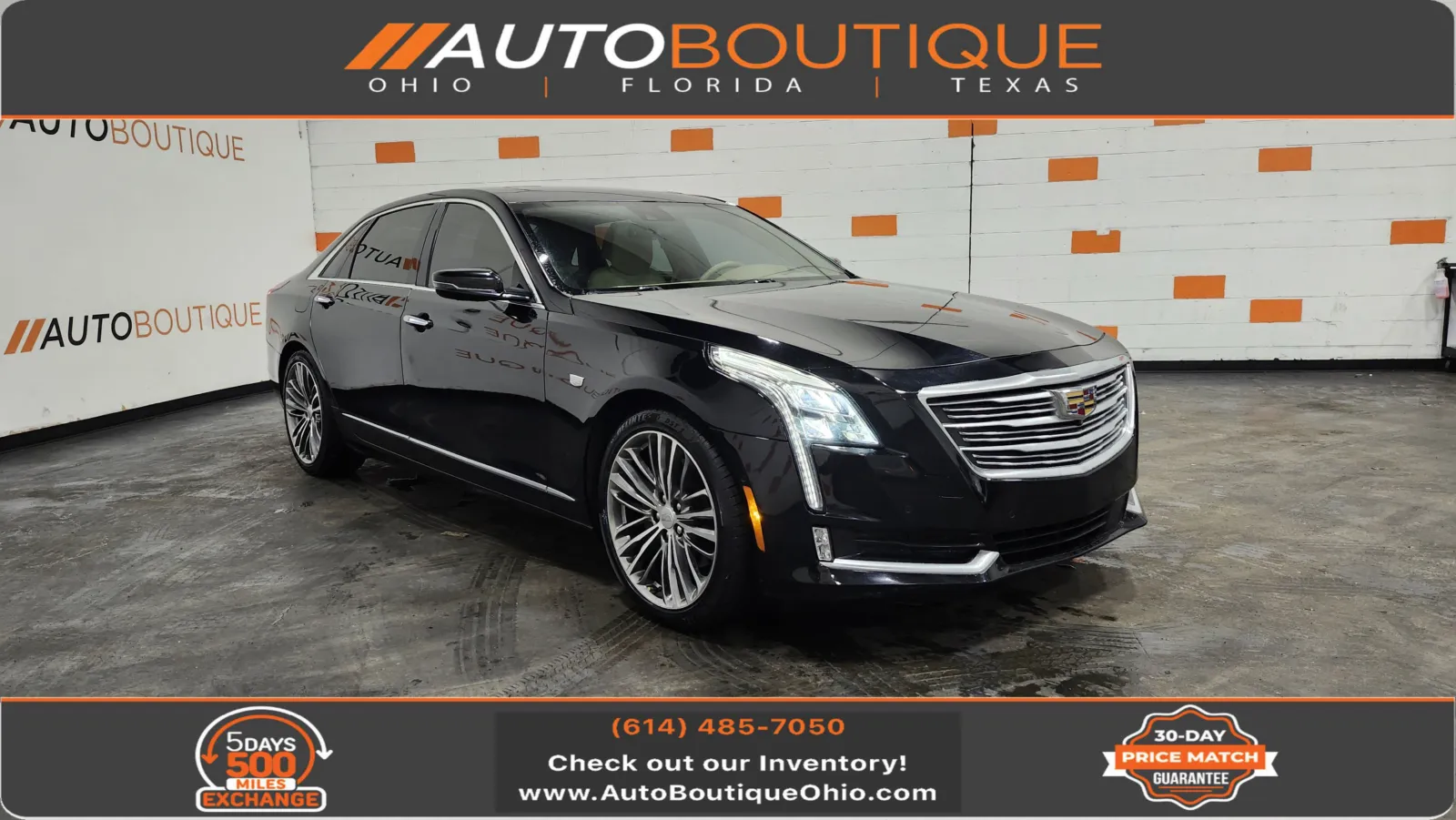Black 2018 Cadillac CT6 Platinum AWD for sale in Columbus, OH
