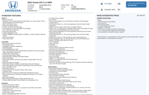 More photos of 2025 Honda CR-V LX at Auto Boutique Ohio, OH