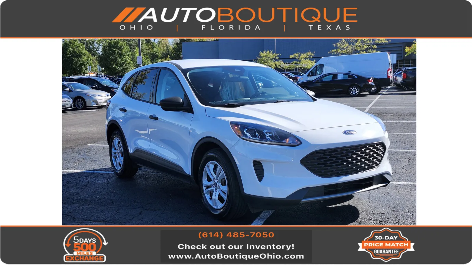 White 2021 Ford Escape S for sale in Columbus, OH