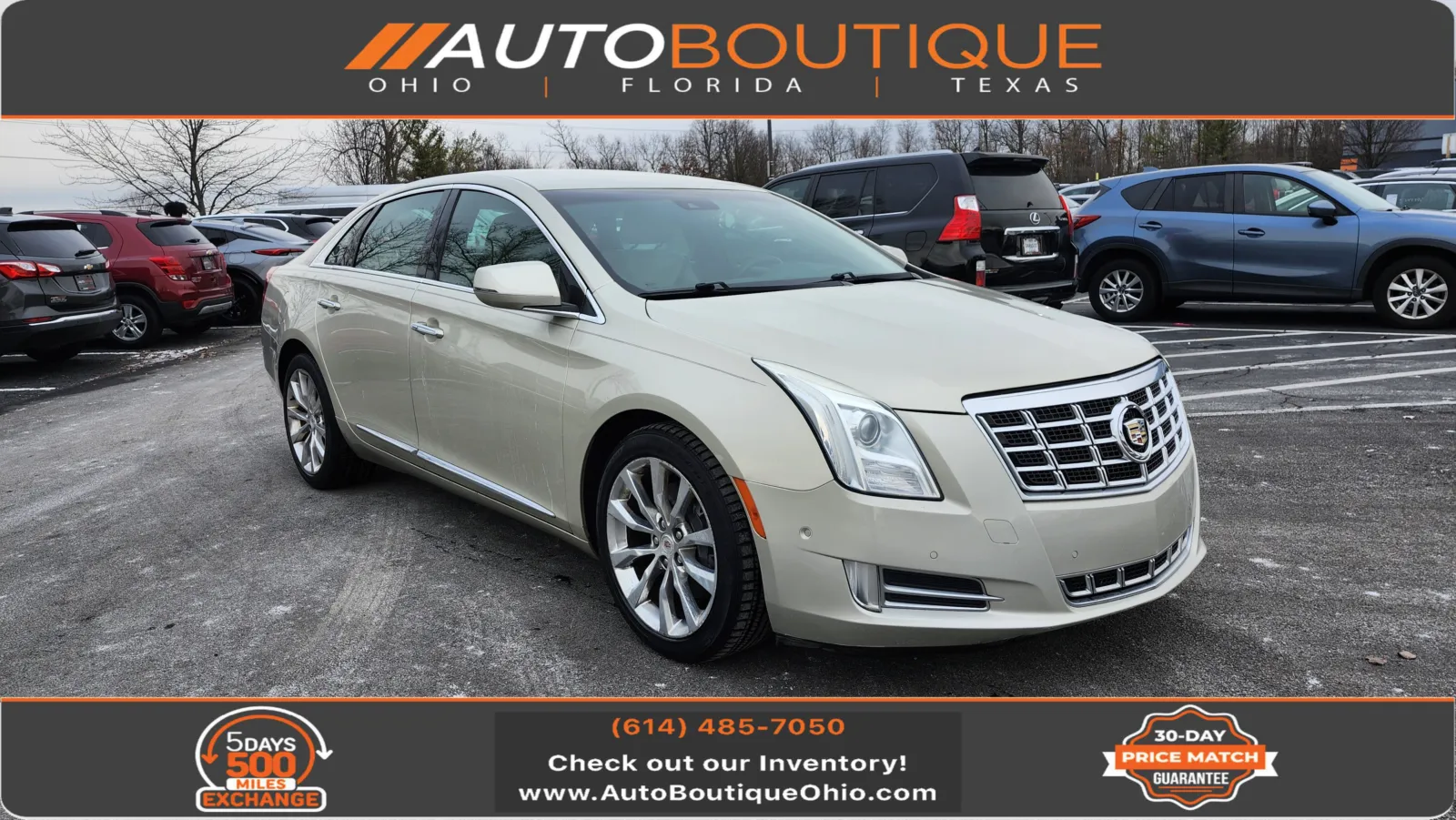 Silver 2015 Cadillac XTS Luxury for sale in Columbus, OH