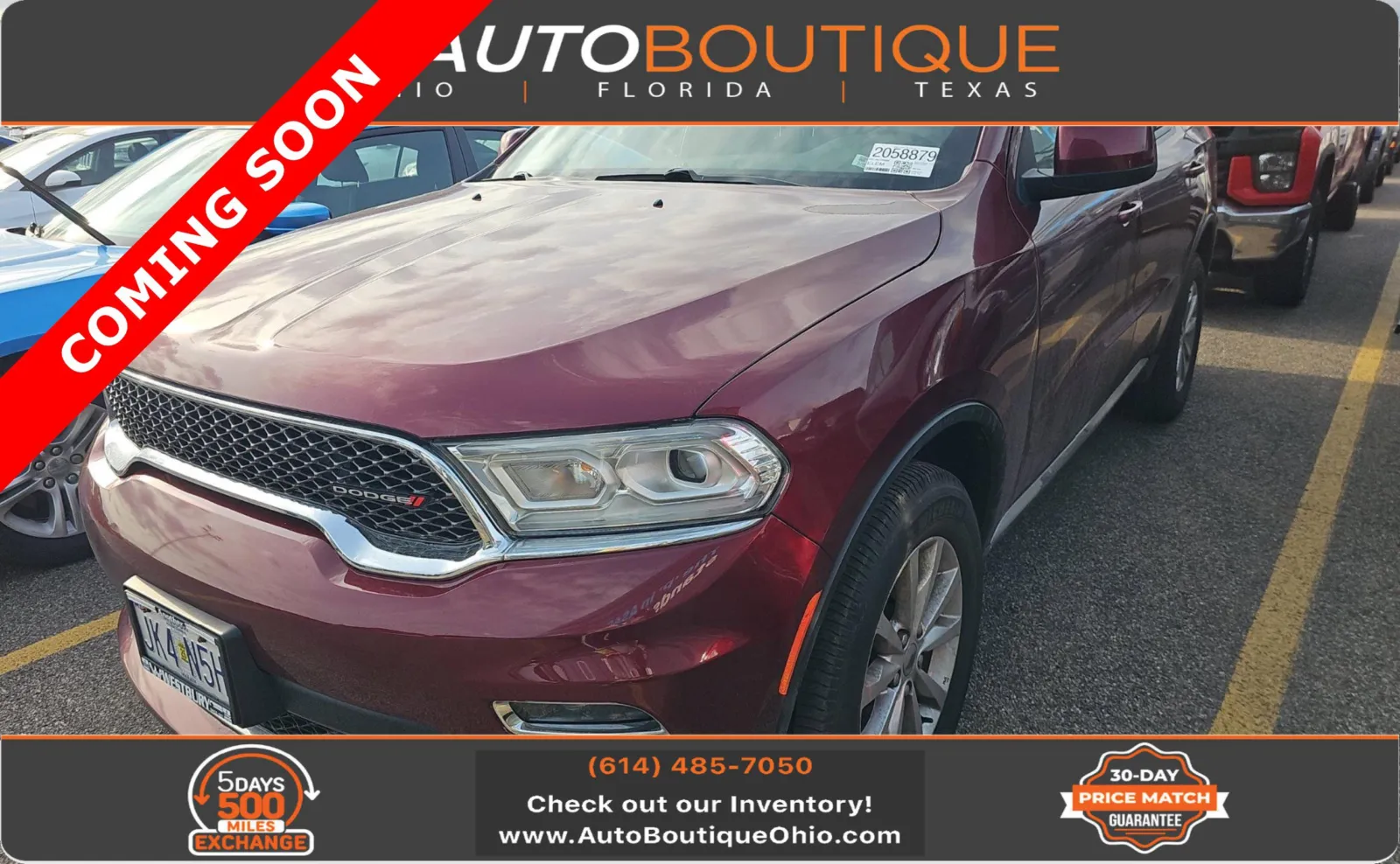 Red 2022 Dodge Durango SXT for sale in Columbus, OH