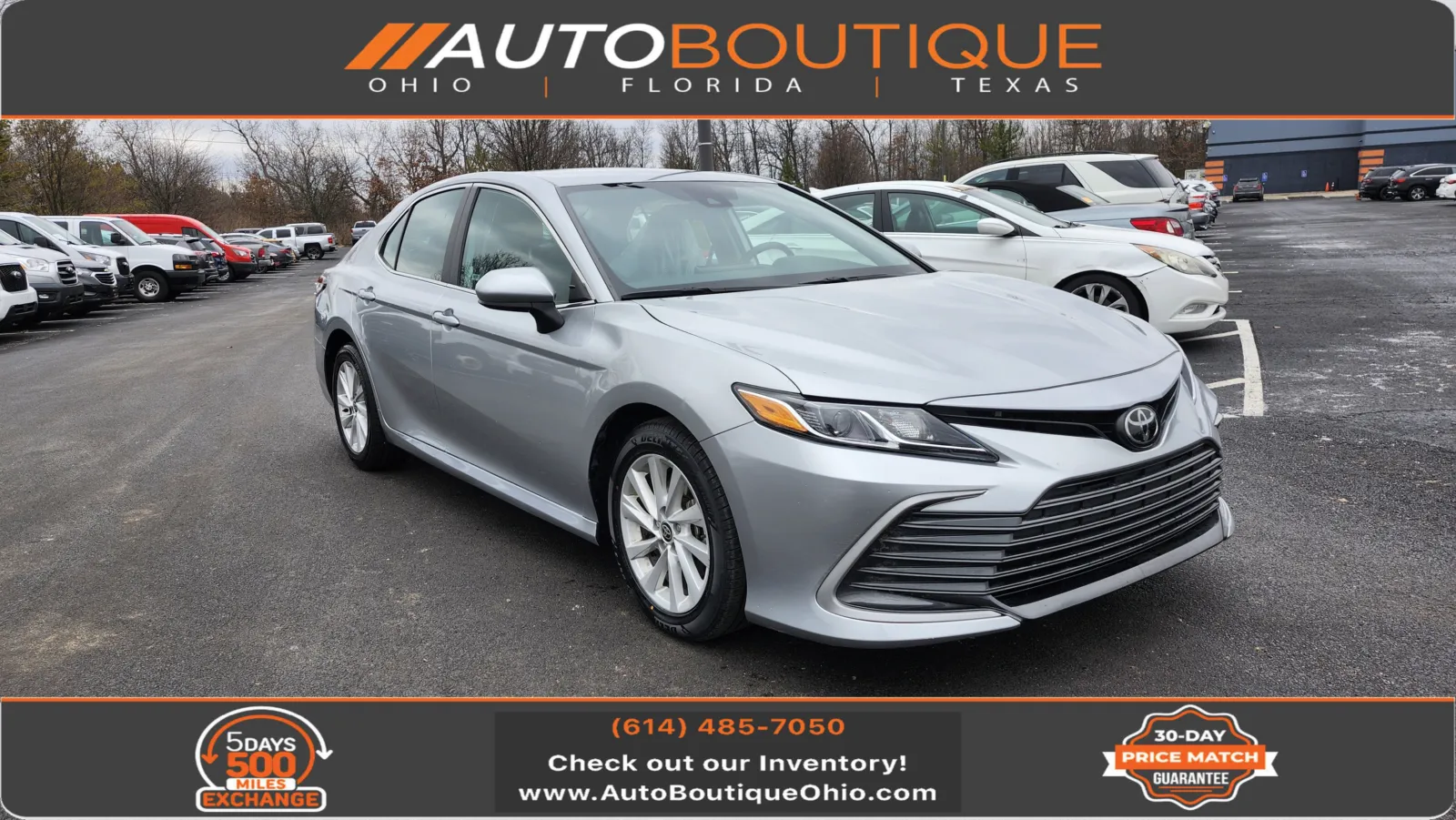 Silver 2024 Toyota Camry LE for sale in Columbus, OH