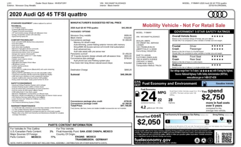 Photos of 2020 Audi Q5 Premium for sale in Columbus, OH at Auto Boutique Ohio