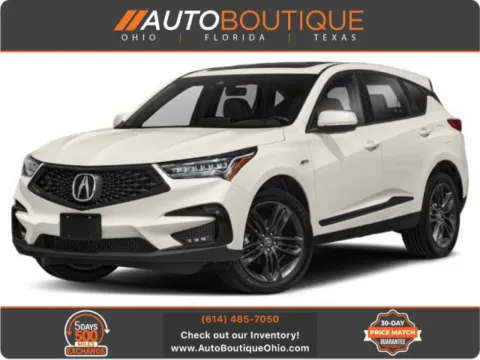 White 2021 Acura RDX w/A-Spec Package for sale in Columbus, OH