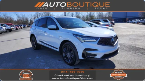 White 2021 Acura RDX w/A-Spec Package for sale in Columbus, OH