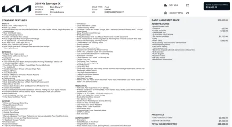 Photos of 2019 Kia Sportage EX for sale in Columbus, OH at Auto Boutique Ohio