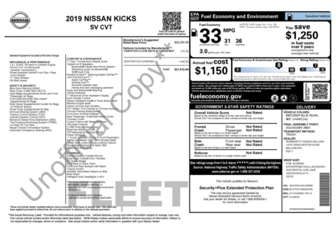 Photos of 2019 Nissan Kicks SV for sale in Columbus, OH at Auto Boutique Ohio