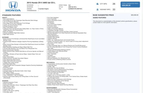 More photos of 2015 Honda CR-V EX-L at Auto Boutique Ohio, OH