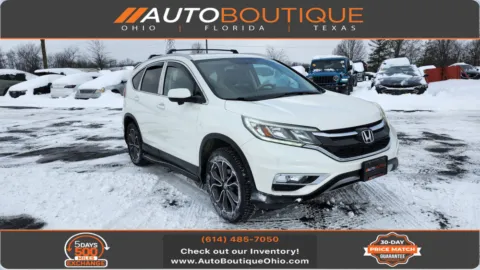 White 2015 Honda CR-V EX-L for sale in Columbus, OH