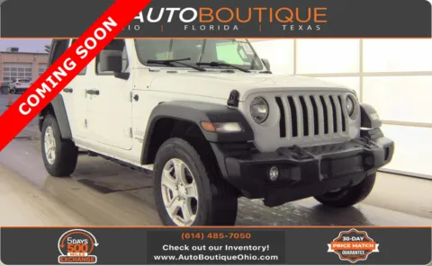 White 2021 Jeep Wrangler Unlimited Sport S for sale in Columbus, OH