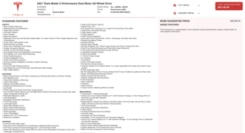 Photos of 2021 Tesla Model 3 Performance for sale in Columbus, OH at Auto Boutique Ohio