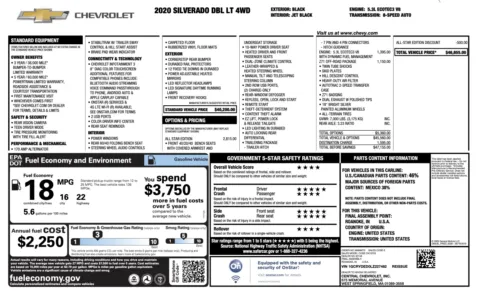 Photos of 2020 Chevrolet Silverado 1500 LT for sale in Columbus, OH at Auto Boutique Ohio