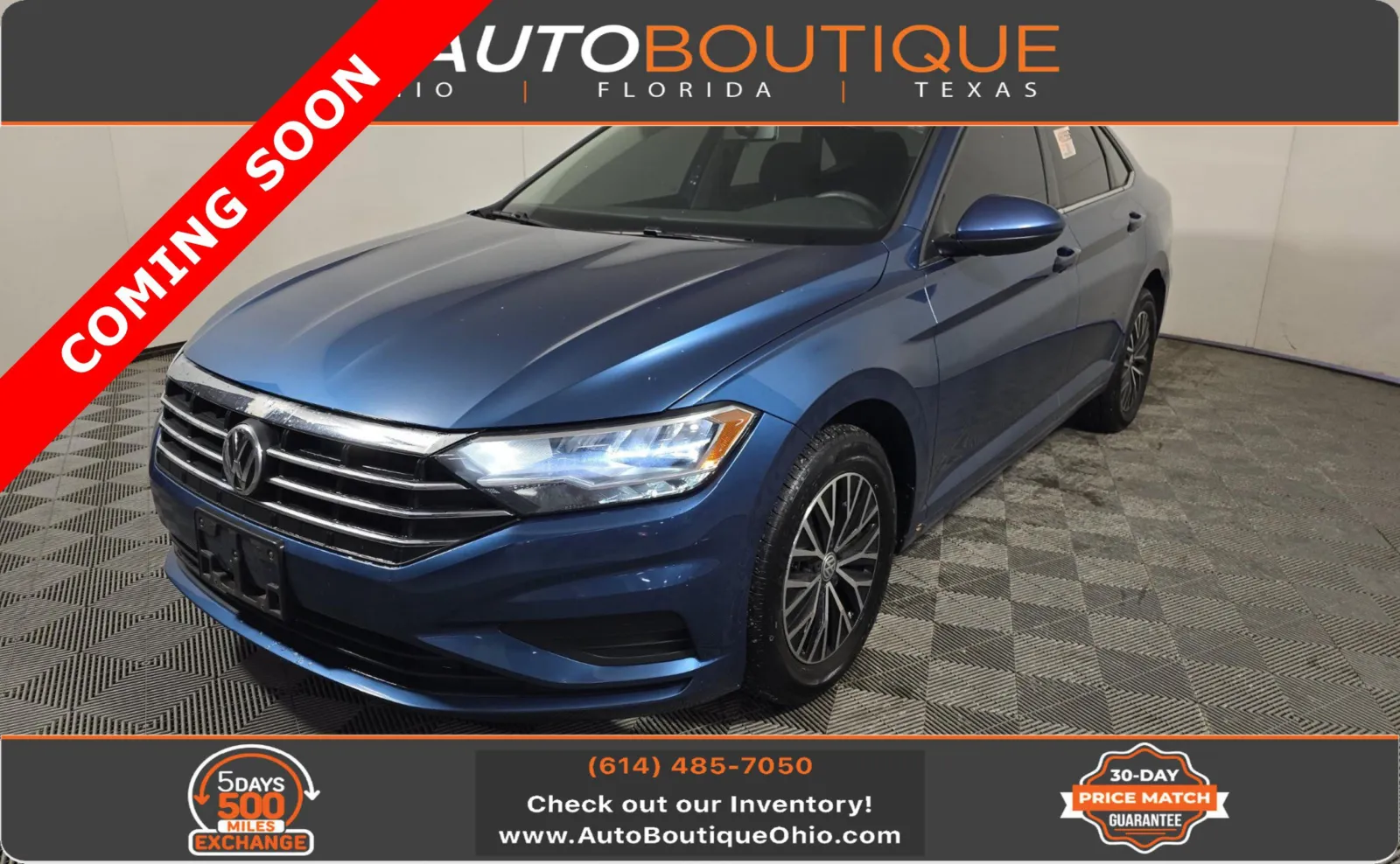 Blue 2021 Volkswagen Jetta S for sale in Columbus, OH