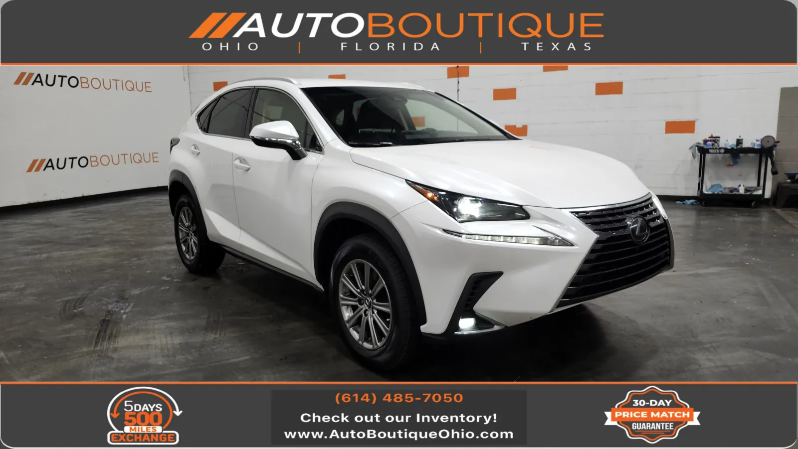White 2019 Lexus NX 300 for sale in Columbus, OH