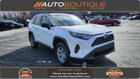 White 2025 Toyota RAV4 Hybrid LE for sale in Columbus, OH