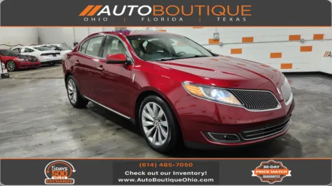 Red 2016 Lincoln MKS for sale in Columbus, OH