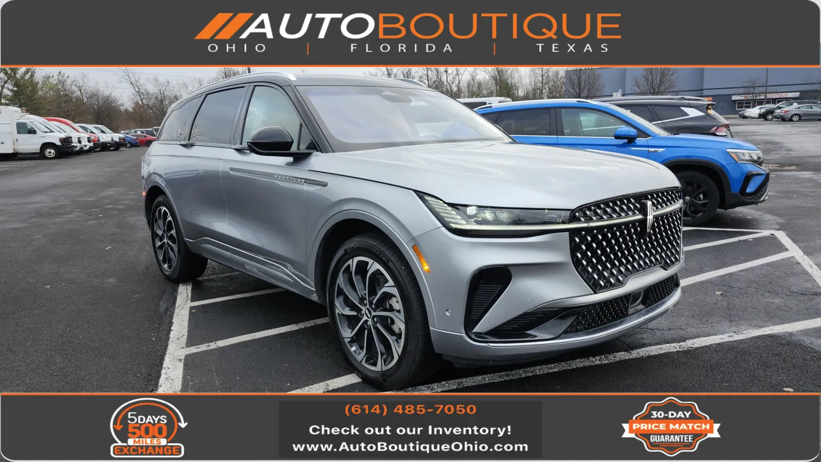 Silver 2024 Lincoln Nautilus Reserve for sale in Columbus, OH