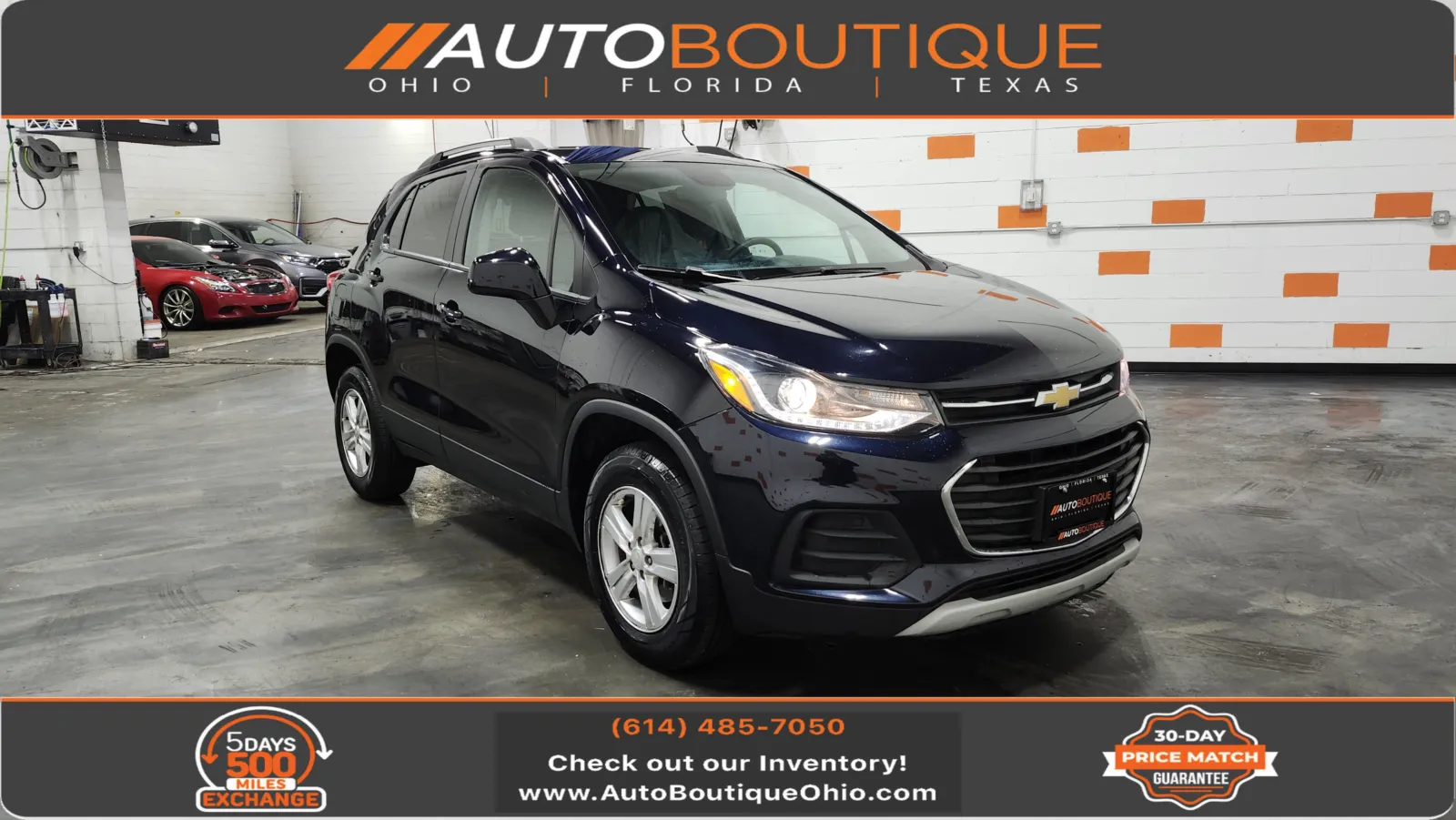 Blue 2021 Chevrolet Trax LT for sale in Columbus, OH