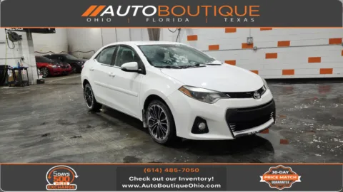 White 2016 Toyota Corolla S Plus for sale in Columbus, OH