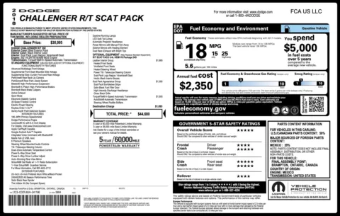 Photos of 2018 Dodge Challenger R/T Scat Pack for sale in Columbus, OH at Auto Boutique Ohio