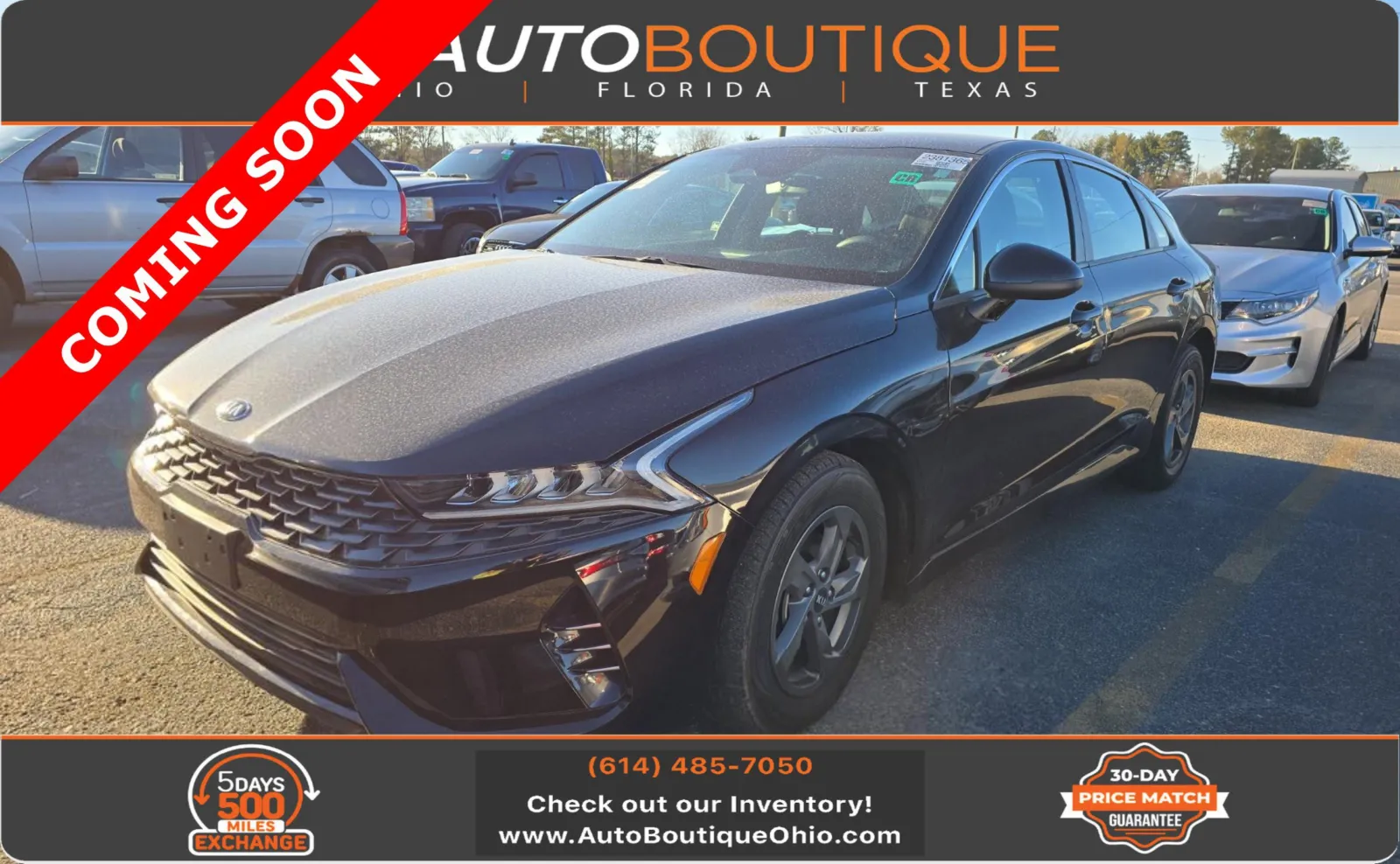 Black 2021 Kia K5 LX for sale in Columbus, OH