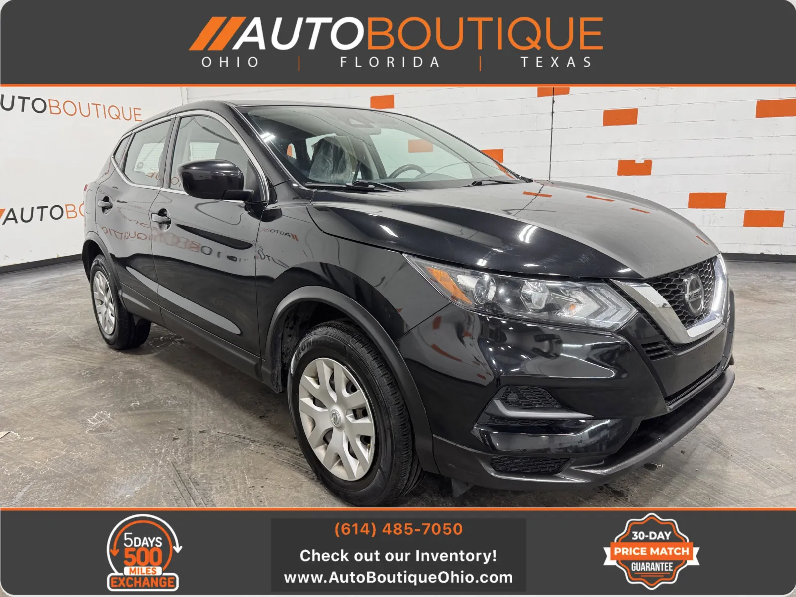 Black 2020 Nissan Rogue Sport S for sale in Columbus, OH