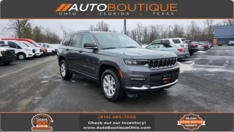 Gray 2023 Jeep Grand Cherokee L Limited for sale in Columbus, OH