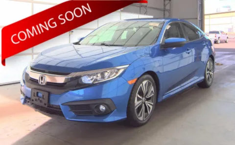Blue 2017 Honda Civic Sedan EX-L for sale in Columbus, OH