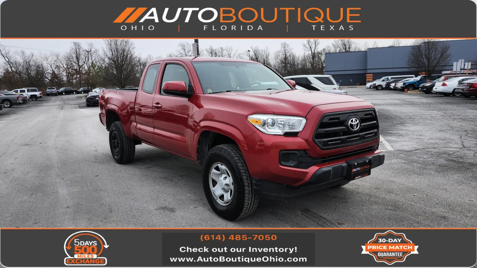 Red 2017 Toyota Tacoma SR for sale in Columbus, OH