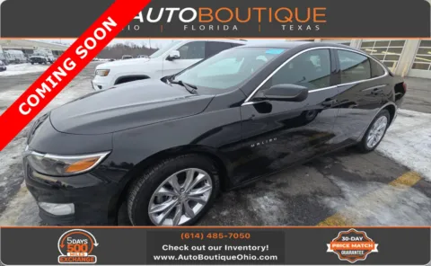 Black 2021 Chevrolet Malibu LT for sale in Columbus, OH