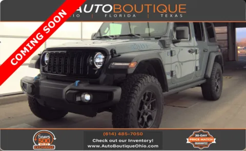 Gray 2024 Jeep Wrangler 4xe Willys for sale in Columbus, OH
