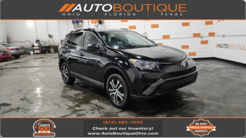 Black 2016 Toyota RAV4 LE for sale in Columbus, OH