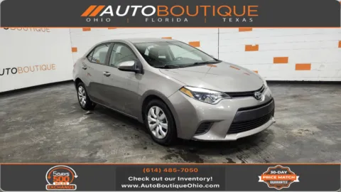 Gray 2016 Toyota Corolla LE for sale in Columbus, OH