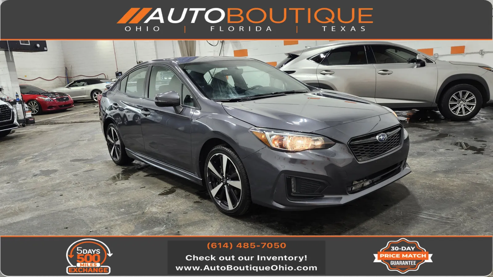 Gray 2019 Subaru Impreza Sport for sale in Columbus, OH