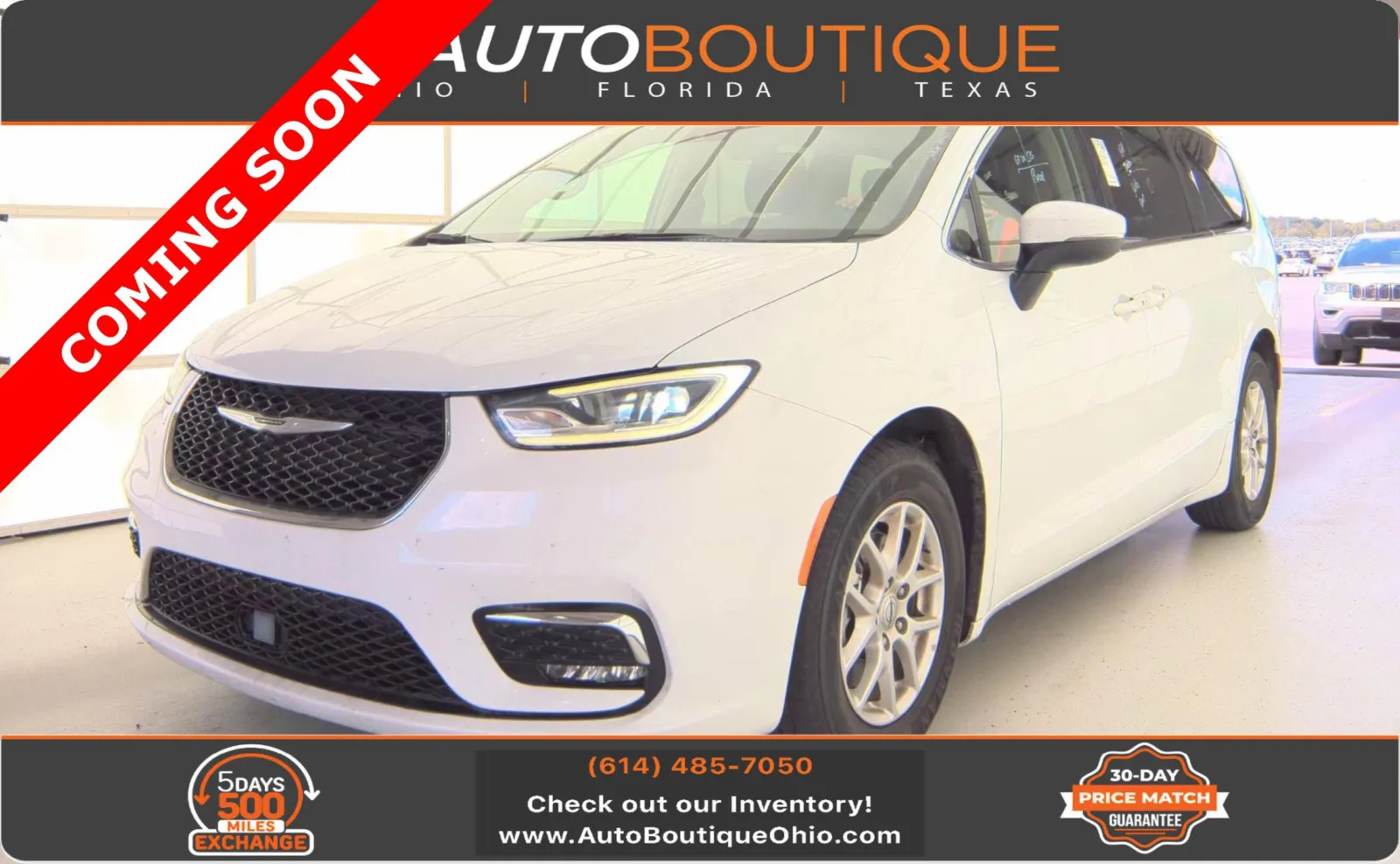 White 2023 Chrysler Pacifica Touring L for sale in Columbus, OH